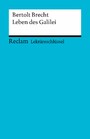 Lektüreschlüssel. Bertolt Brecht: Leben des Galilei - Reclam Lektüreschlüssel