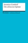 Lektüreschlüssel. Jeremias Gotthelf: Die schwarze Spinne - Reclam Lektüreschlüssel