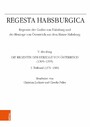 Regesta Habsburgica. Regesten der Grafen von Habsburg und der Herzoge von Österreich aus dem Hause Habsburg - V. Abteilung. Die Regesten der Herzoge von Österreich 1365-1395