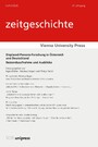 Displaced-Persons-Forschung in Österreich und Deutschland - Bestandsaufnahme und Ausblicke
