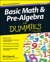 Basic Math and Pre-Algebra For Dummies