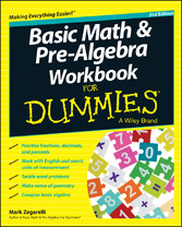 Basic Math and Pre-Algebra Workbook For Dummies