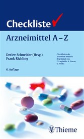 Checkliste Arzneimittel A - Z