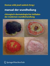 Manual der Wundheilung - Chirurgisch-dermatologischer Leitfaden der modernen Wundbehandlung