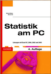 Statistik am PC - Lösungen mit Excel 97, 2000, 2002 und 2003