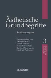 Ästhetische Grundbegriffe - Band 3: Harmonie - Material