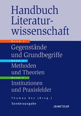 Handbuch Literaturwissenschaft Handbuch Literaturwissenschaft