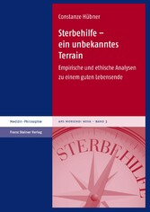 Sterbehilfe - ein unbekanntes Terrain - Empirische und ethische Analysen zu einem guten Lebensende