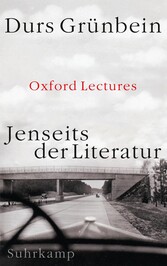 Jenseits der Literatur - Oxford Lectures