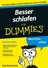 Besser schlafen für Dummies