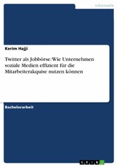 Twitter als Jobbörse: Wie Unternehmen soziale Medien effizient für die Mitarbeiterakquise nutzen können