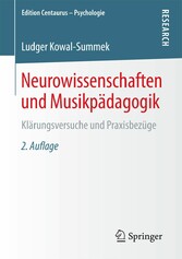 Neurowissenschaften und Musikpädagogik - Klärungsversuche und Praxisbezüge Neurowissenschaften und Musikpädagogik - Klärungsversuche und Praxisbezüge