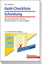 Geld-Checkliste Scheidung