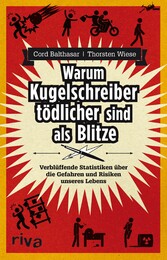 Warum Kugelschreiber tödlicher sind als Blitze - Verblüffende Statistiken über die Gefahren und Risiken unseres Lebens