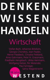 Denken Wissen Handeln Wirtschaft Denken Wissen Handeln Wirtschaft