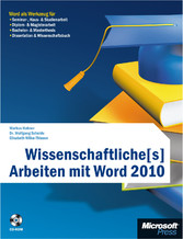 Wissenschaftliche[s] Arbeiten mit Word 2010