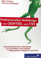 Professionelles Webdesign mit (X)HTML und CSS