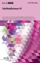 KLG Extrakt - Schriftstellerinnen III KLG Extrakt - Schriftstellerinnen III