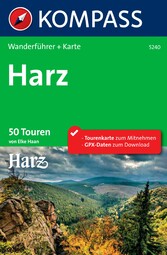 Kompass Wanderführer Harz - 50 Touren