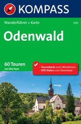 Kompass Wanderführer Odenwald - 60 Touren
