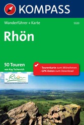 Kompass Wanderführer Rhön - 50 Touren